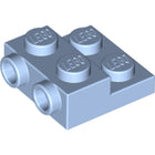 LEGO® los onderdeel Plaat Aangepast Helder Lichtblauw 99206