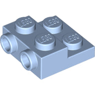 LEGO® los onderdeel Plaat Aangepast Helder Lichtblauw 99206