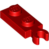 Plaatje in Gallery viewer laden, LEGO® los onderdeel Plaat Aangepast in kleur Rood 78256