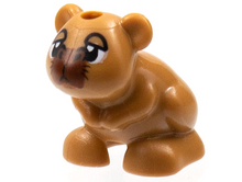 Plaatje in Gallery viewer laden, LEGO® los onderdeel Landdier in kleur Medium Noga 24183pb07