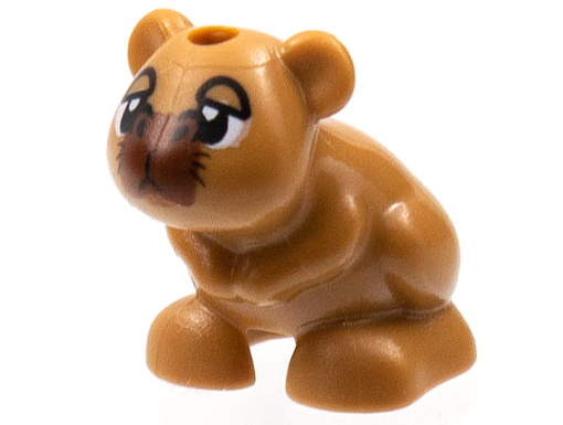LEGO® los onderdeel Landdier in kleur Medium Noga 24183pb07