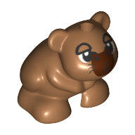 LEGO® los onderdeel Landdier in kleur Medium Noga 24183pb07