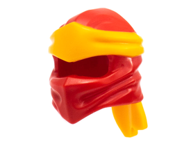 LEGO® los onderdeel Hoofddeksels in kleur Rood 40925pb21