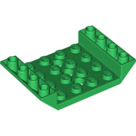 LEGO® los onderdeel Dakpan Omgekeerd in kleur Groen 60219