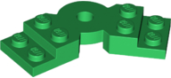 Plaatje in Gallery viewer laden, LEGO® los onderdeel Plaat Aangepast in kleur Groen 79846