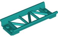 Plaatje in Gallery viewer laden, LEGO® los onderdeel Rails in kleur Donker Turkoois 26022