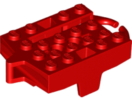 LEGO® los onderdeel Onderstel in kleur Rood 26021