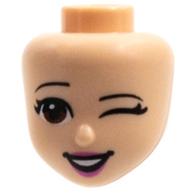 Plaatje in Gallery viewer laden, LEGO® los onderdeel Hoofd in kleur Lichte Noga 83931