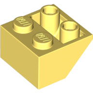 Plaatje in Gallery viewer laden, LEGO® los onderdeel Dakpan Omgekeerd Helder Lichtgeel 3660