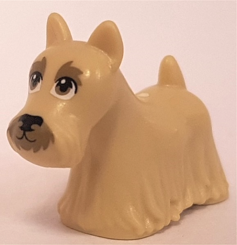 LEGO® los onderdeel Landdier in kleur Geelbruin 83188pb02
