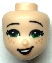 Plaatje in Gallery viewer laden, LEGO® los onderdeel Hoofd in kleur Lichte Noga 84067