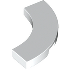 LEGO® los onderdeel Tegel Rond in kleur Wit 79393