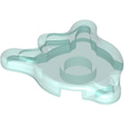 LEGO® los onderdeel Tegel Rond Doorzichtig Lichtblauw 80677