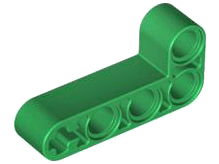 LEGO® los onderdeel Technische Hefbalk in kleur Groen 32140
