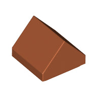 LEGO® los onderdeel Dakpan Algemeen Donker Oranje 35464