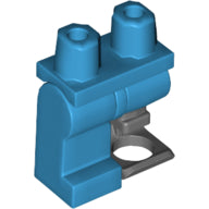 Plaatje in Gallery viewer laden, LEGO® los onderdeel Benen Aangepast Donker Azuurblauw 970d53