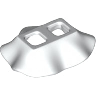 LEGO® los onderdeel Lijf Accessoire in kleur Wit 24782