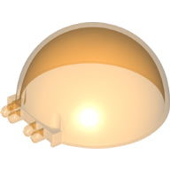 LEGO® los onderdeel Voorruit Doorzichtig Oranje 95198