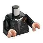 LEGO® los onderdeel Lijf met Motief Zwart 973pb4465c01