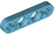 Plaatje in Gallery viewer laden, LEGO® onderdeel Technische Hefbalk Medium Azuurblauw 32449