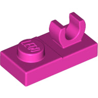 LEGO® los onderdeel Plaat Aangepast Donker Roze 44861