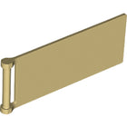 LEGO® los onderdeel Vlag in kleur Geelbruin 30292