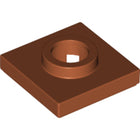 LEGO® los onderdeel Draaischijf in kleur Donker Oranje 27448