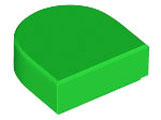 LEGO® los onderdeel Tegel Rond in kleur Fel Groen 24246