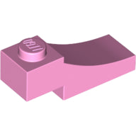 LEGO® los onderdeel Steen Boog in kleur Fel Roze 70681