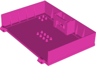 LEGO® los onderdeel Container in kleur Donker Roze 80909