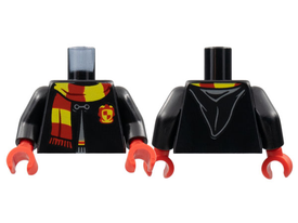 LEGO® los onderdeel Lijf met Motief Zwart 973pb4509c01
