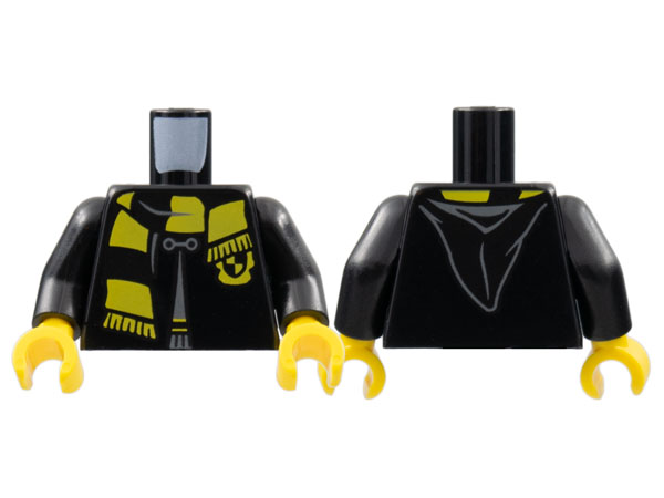 LEGO® los onderdeel Lijf met Motief Zwart 973pb4510c01