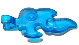 LEGO® onderdeel Energy Effect Doorzichtig Donkerblauw 80519