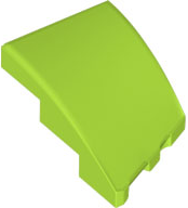 LEGO® los onderdeel Wig in kleur Limoen 80177