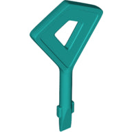 Plaatje in Gallery viewer laden, LEGO® los onderdeel Accessoire Donker Turkoois 78169
