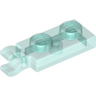 LEGO® onderdeel Plaat Aangepast Doorzichtig Lichtblauw 63868