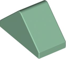 LEGO® los onderdeel Dakpan Algemeen in kleur Zandgroen 3044c