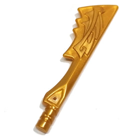 LEGO® los onderdeel Wapen in kleur Parel Goud 86125c