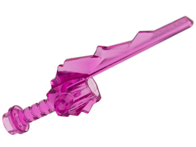 LEGO® los onderdeel Wapen Doorzichtig Donkerroze 86146