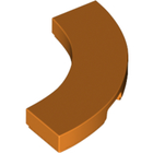 LEGO® los onderdeel Tegel Rond in kleur Oranje 79393