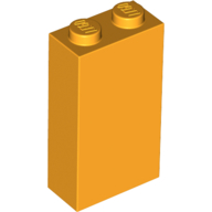 LEGO® los onderdeel Steen in kleur Helder Licht Oranje 22886