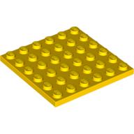 Plaatje in Gallery viewer laden, LEGO® los onderdeel Plaat Algemeen in kleur Geel 3958