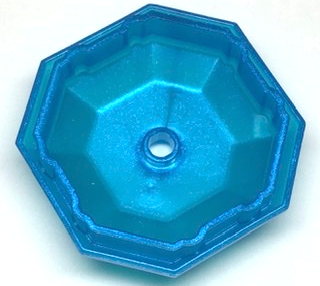 LEGO® los onderdeel Rots Doorzichtig donkerblauw opaal 80337