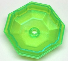 Plaatje in Gallery viewer laden, LEGO® los onderdeel Rots Doorzichtig groen opaal 80337