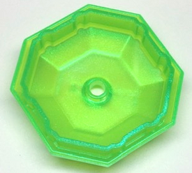 LEGO® los onderdeel Rots Doorzichtig groen opaal 80337