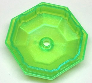 LEGO® los onderdeel Rots Doorzichtig groen opaal 80337
