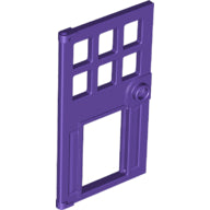 Plaatje in Gallery viewer laden, LEGO® los onderdeel Deur in kleur Donkerpaars 79730