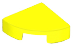 LEGO® los onderdeel Tegel Rond in kleur Neon geel 25269