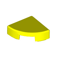 Plaatje in Gallery viewer laden, LEGO® los onderdeel Tegel Rond in kleur Neon geel 25269