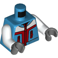 Plaatje in Gallery viewer laden, LEGO® Lijf met Motief Donker Azuurblauw 973pb4586c01